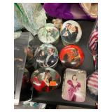 6 Gone with the Wind Porcelain Trinket Boxes