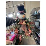 Snowman Wreath