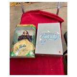 Snow White and Wedding Cinderella Barbies