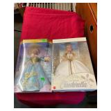 2 Cinderella Collectible Barbies