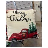 3 Pick up Truck Christmas Pillows