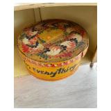 Folk Art Primitive Cheese Box