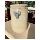 Antique 2 Gallon Cobalt Crock