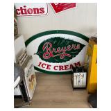 Breyers Ice Cream Sign