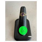 10K Gold Amethyst Ring