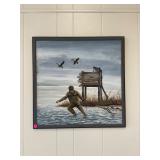 Guy Crittenden Original Duck Hunting Painting