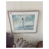 James Ware Original New Point Comfort Painting