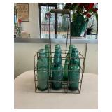 Antique Codd Neck Bottles with Marbles