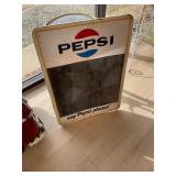 Vintage Pepsi Chalkboard Sign