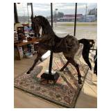 Beautiful Large Carved Decorative Horse