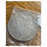 1885 Morgan Silver Dollar