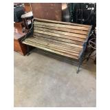 Project Wooden and Iron Bench