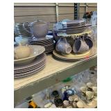 Vintage Mikasa Purple Dish Set