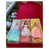3 Collectible Spring Barbie Lot