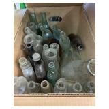 Vintage Glass Bottles Lot