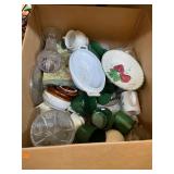 Vintage Glassware Box Lot