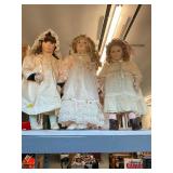 Porcelain Doll Lot