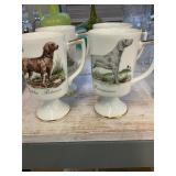 Hunting Hound Dog Cups