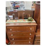 Flower Wall Hanging & Frog & Book Ends