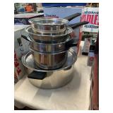 Stainless Pots Lot