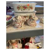 2 Vintage Lefton Girl Figurines