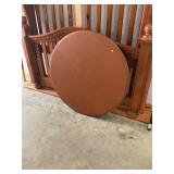 Round Card Table