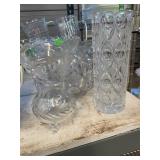 Crystal Vase Lot