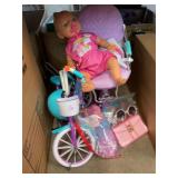 Baby Doll with Accessories Lot