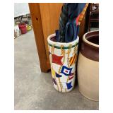 Nautical Flag Umbrella Holder