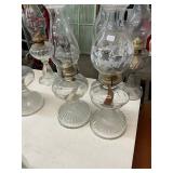 Pair of Vintage Oil Lamps