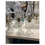 Pair of Antique Oil Lamps