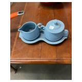 Fiesta Creamer and Sugar