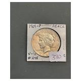 1924 Peace Silver Dollar