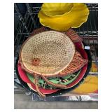 Vintage Serving Pieces Lot