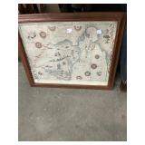 Mariners Guide to the New World Map