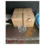 Set of Stemless Crab Wine Glasses