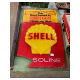 Shell and Shotgun Sign
