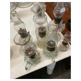 Antique Miniature Oil Lamps