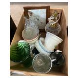 Vases, Lamp, Housewares Lot