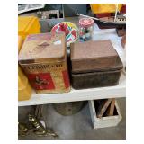 3 Vintage Tins Tobacco
