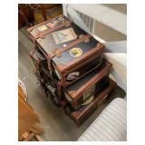 3 Suitcase Storage Boxes