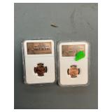 2010 Brilliant Uncirculated Union Shield Cents