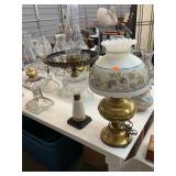 2 Electrified Oil Lamps