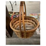 Antique Bottles in Basket