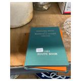 1951, 53, and 54 Ringling Bros Circus Route Books