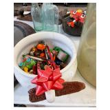 Vintage Toys in Chamber Pot