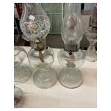 Pair of Vintage Oil Lamps
