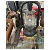 Electrified Lantern and Tobacco Cutter