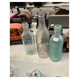 3 Antique Bottles