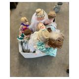 Porcelain Doll Lot